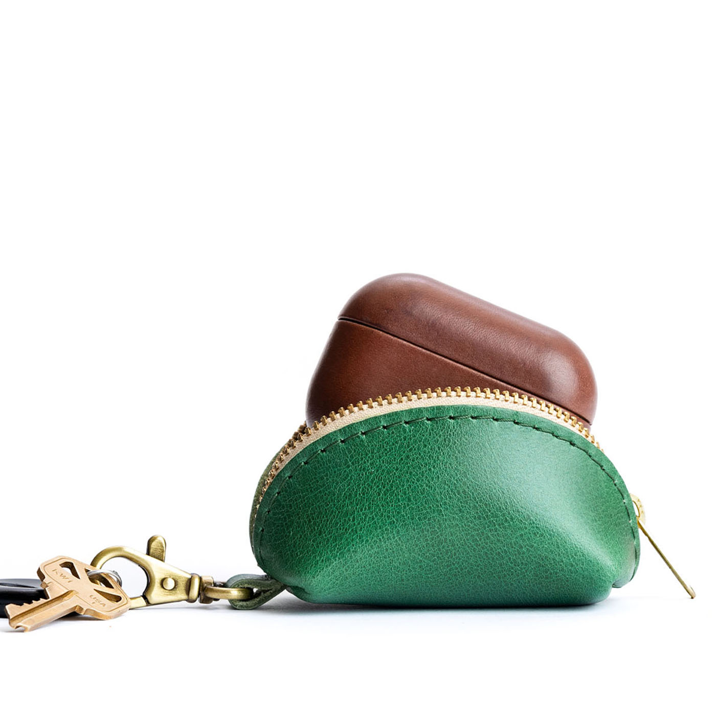 Portland Leather Goods Taco Keychain
