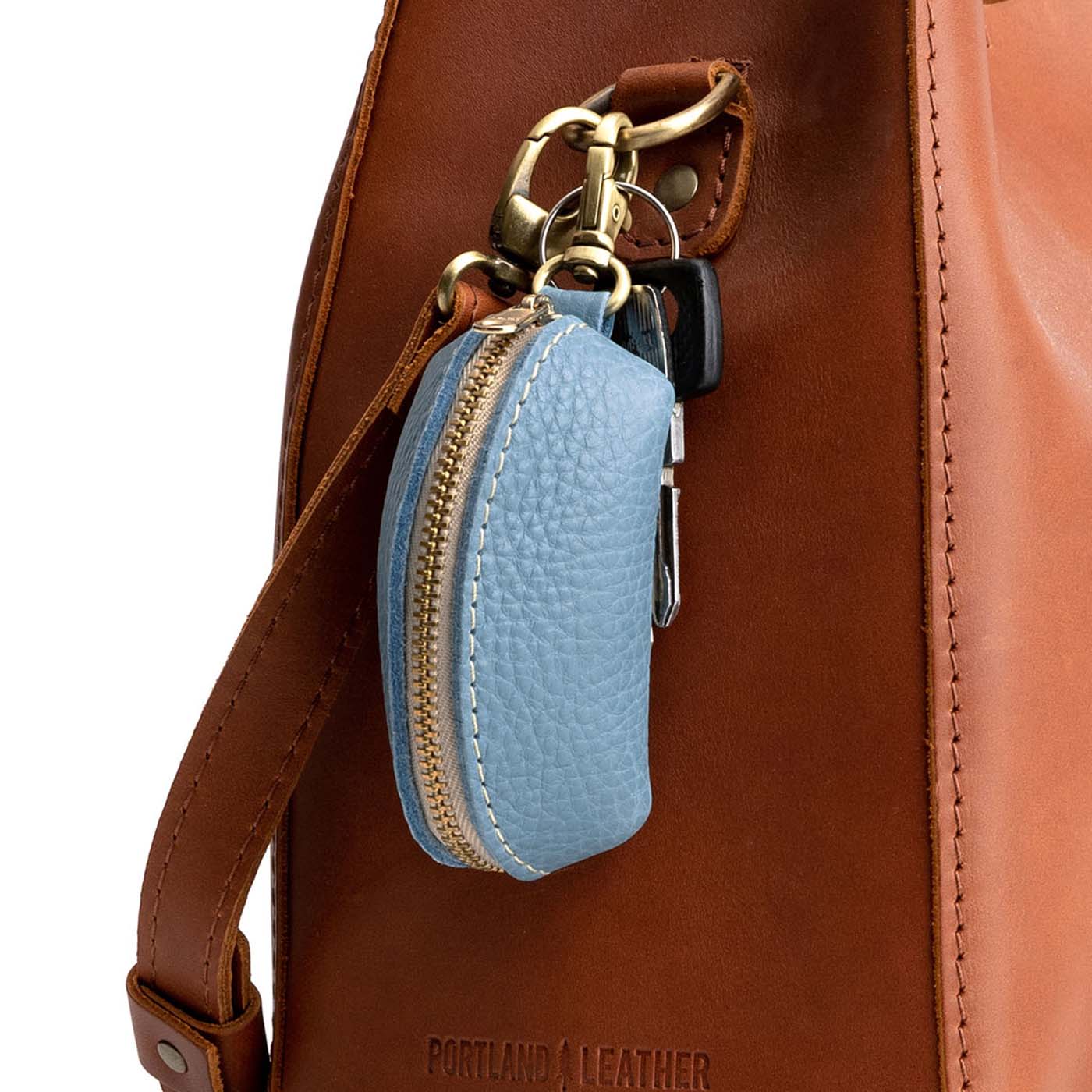 Portland Leather Goods Taco Keychain