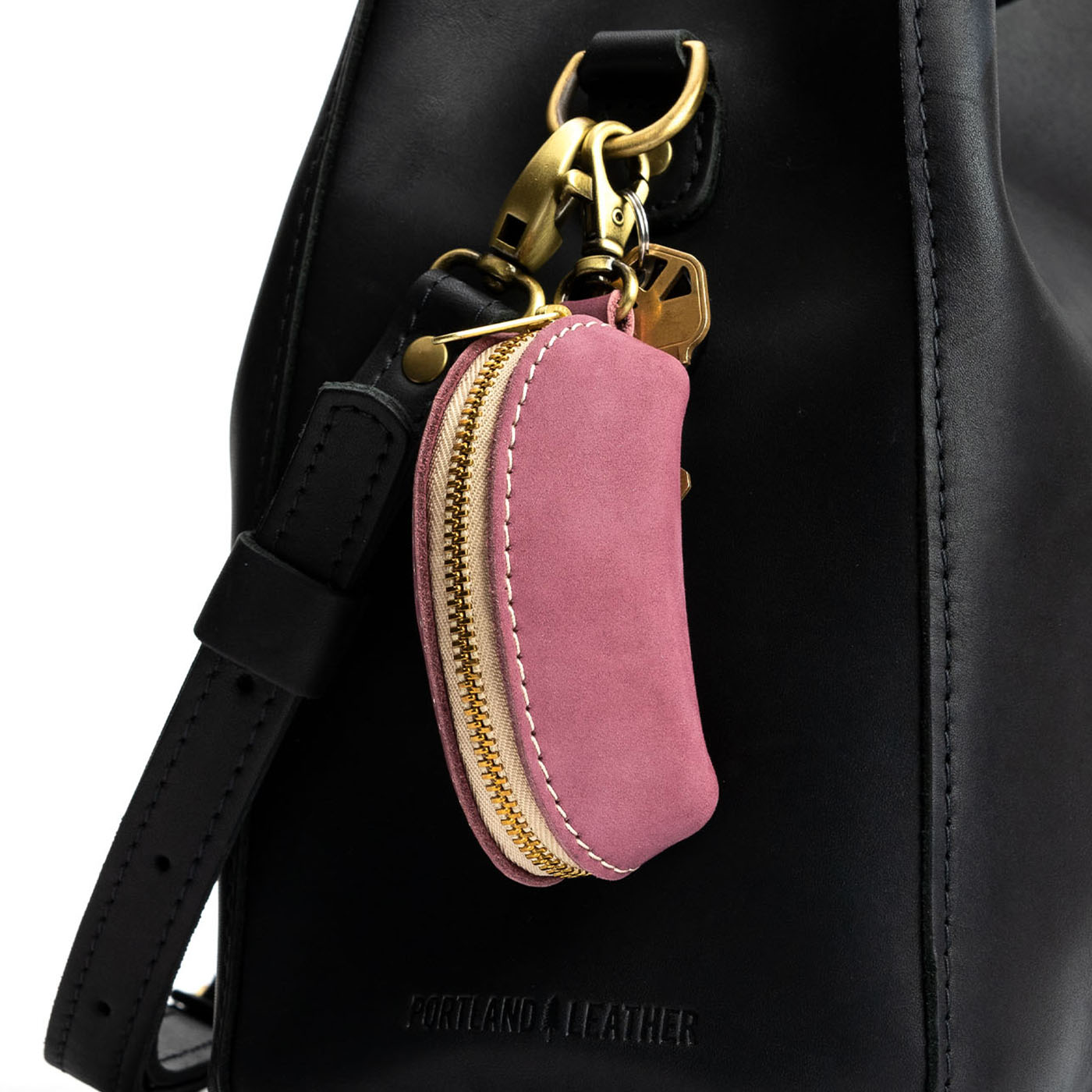 Portland Leather Goods Taco Keychain