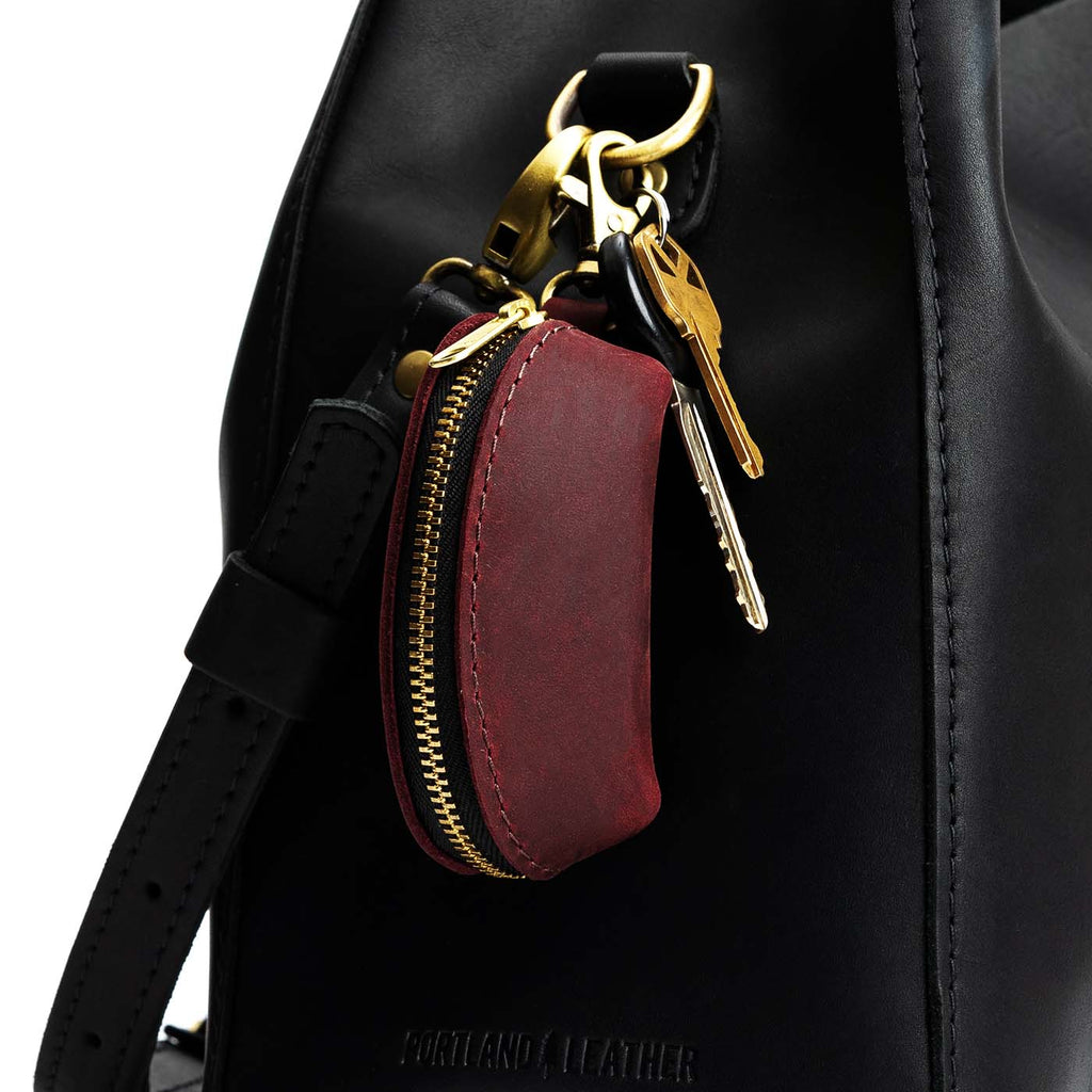 Portland Leather Goods Taco Keychain