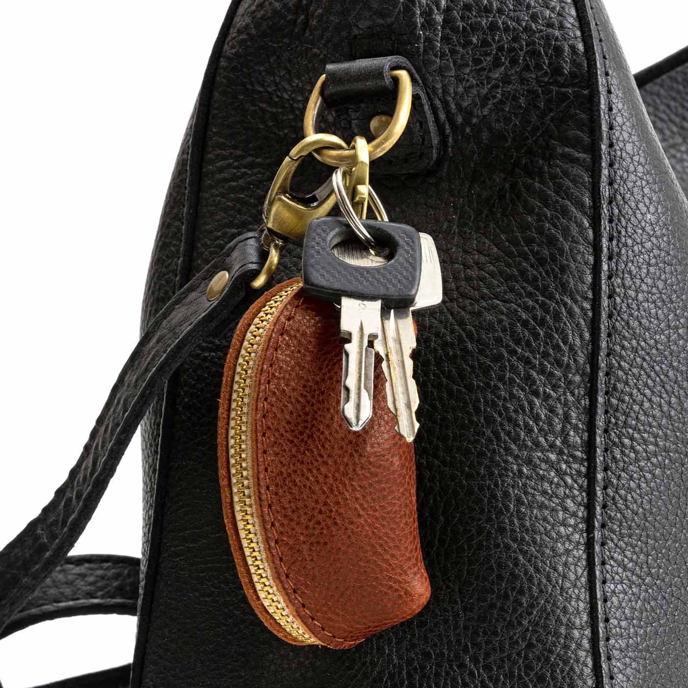 Portland Leather Goods Taco Keychain