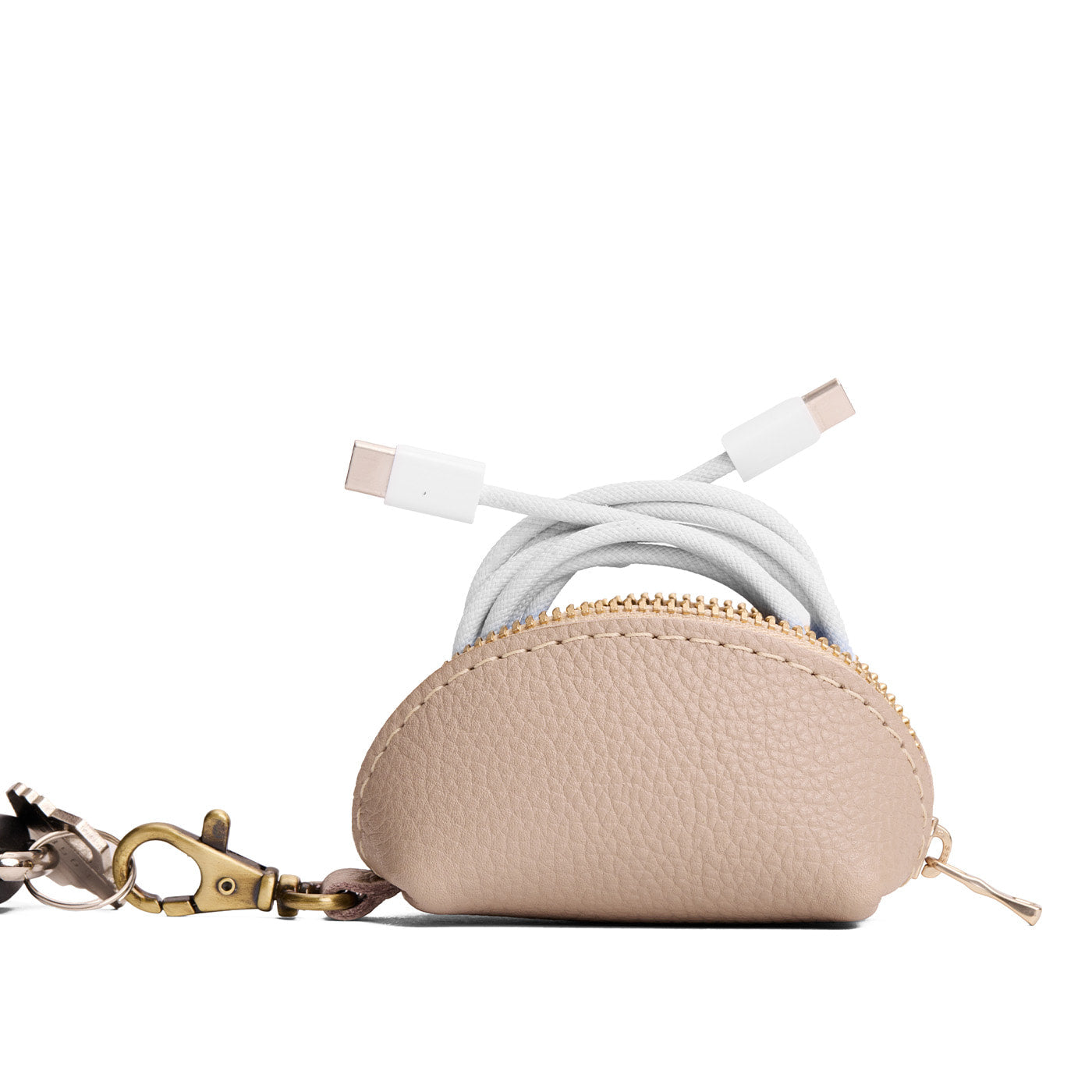 Portland Leather Goods Taco Keychain