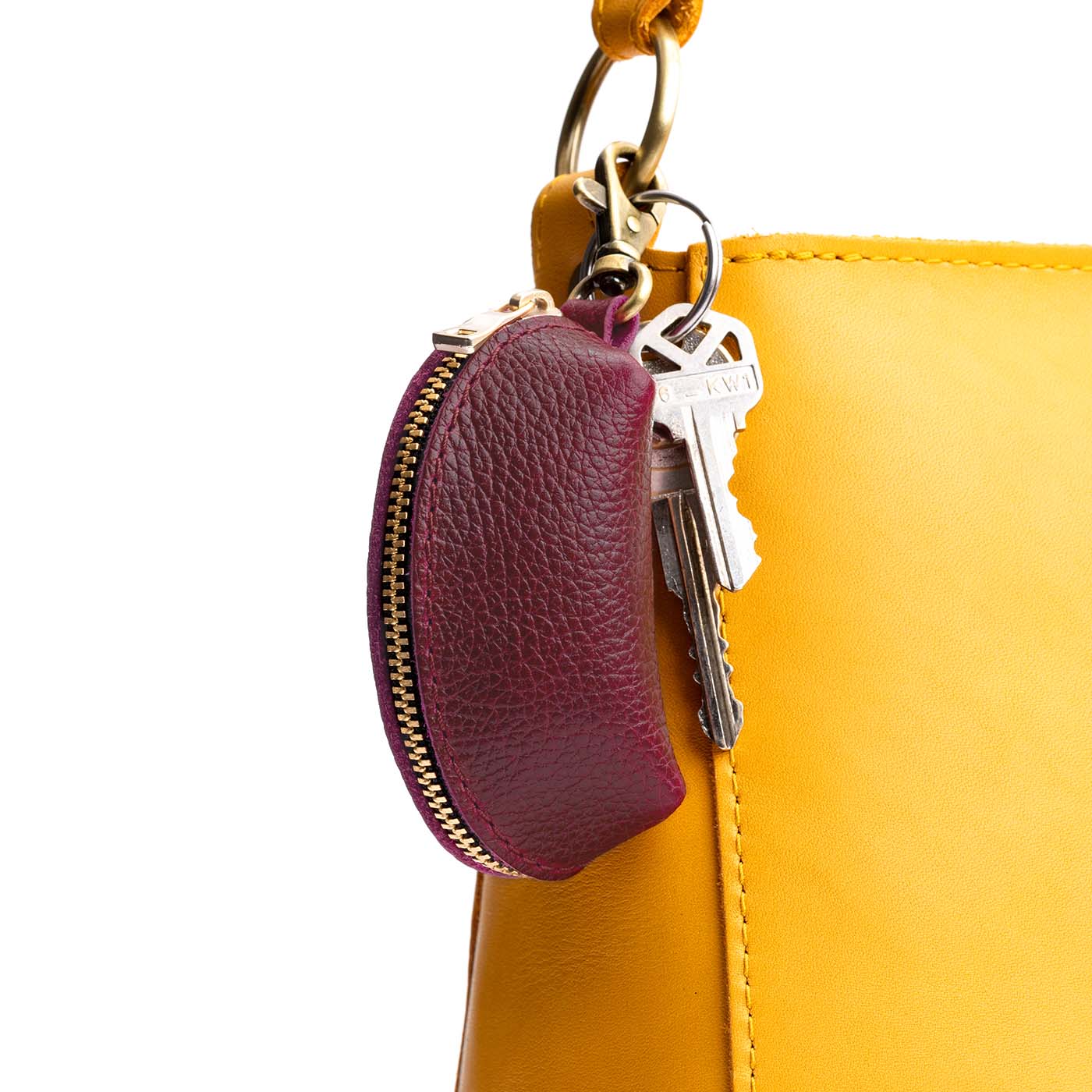 Portland Leather Goods Taco Keychain