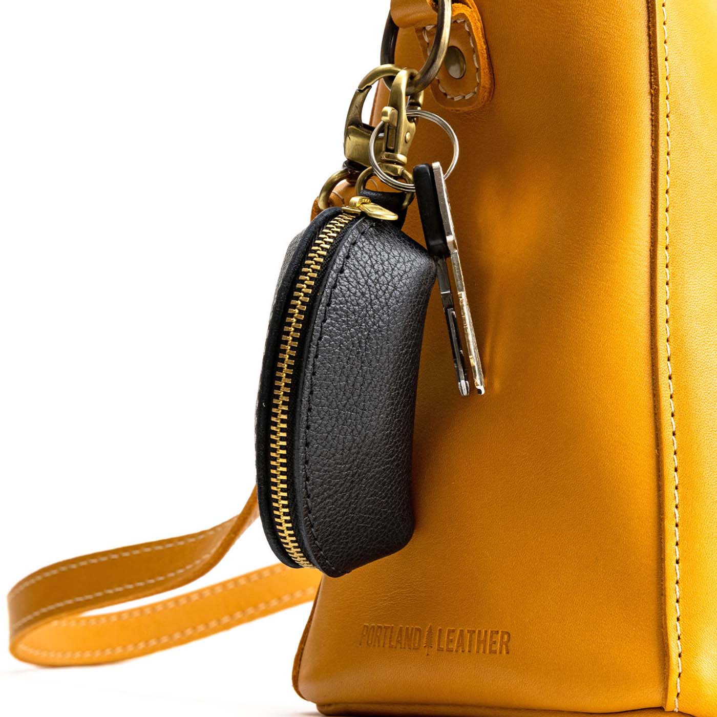 Portland Leather Goods Taco Keychain