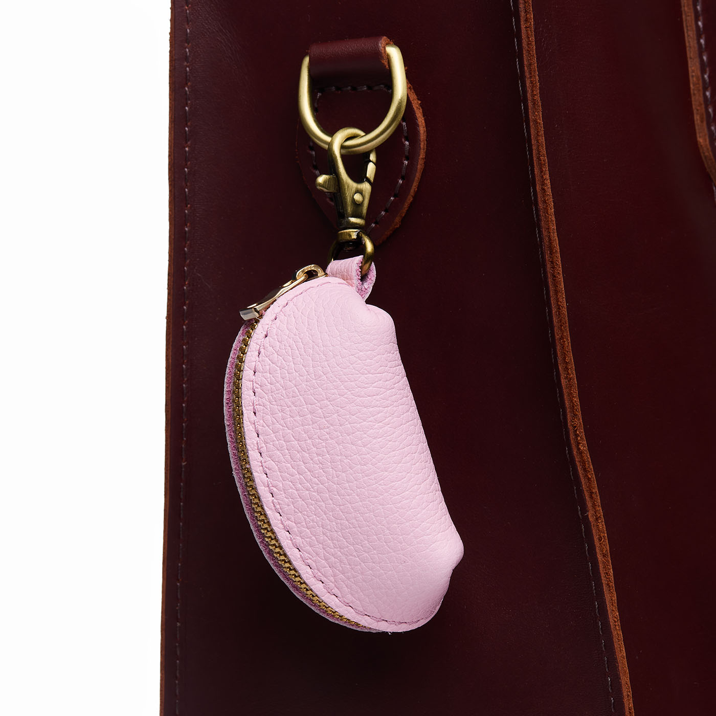 Portland Leather Goods Taco Keychain