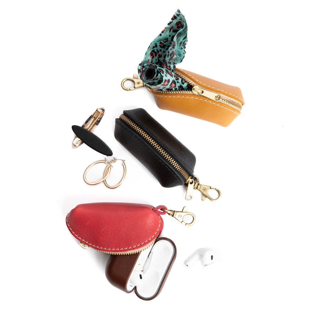 Portland Leather Goods Taco Keychain