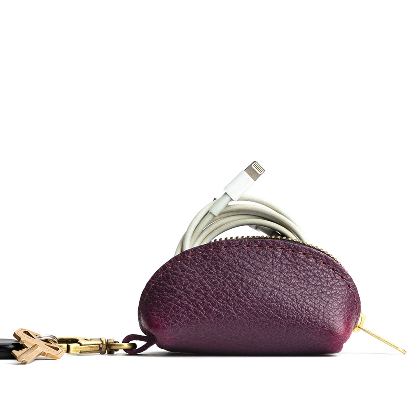 Portland Leather Goods Taco Keychain