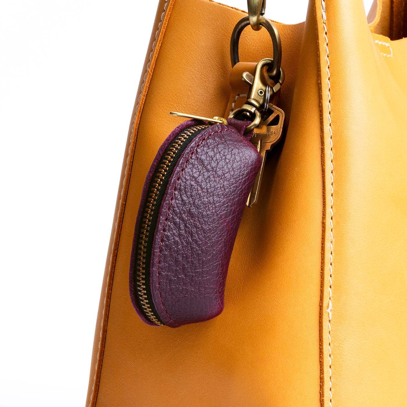 Portland Leather Goods Taco Keychain