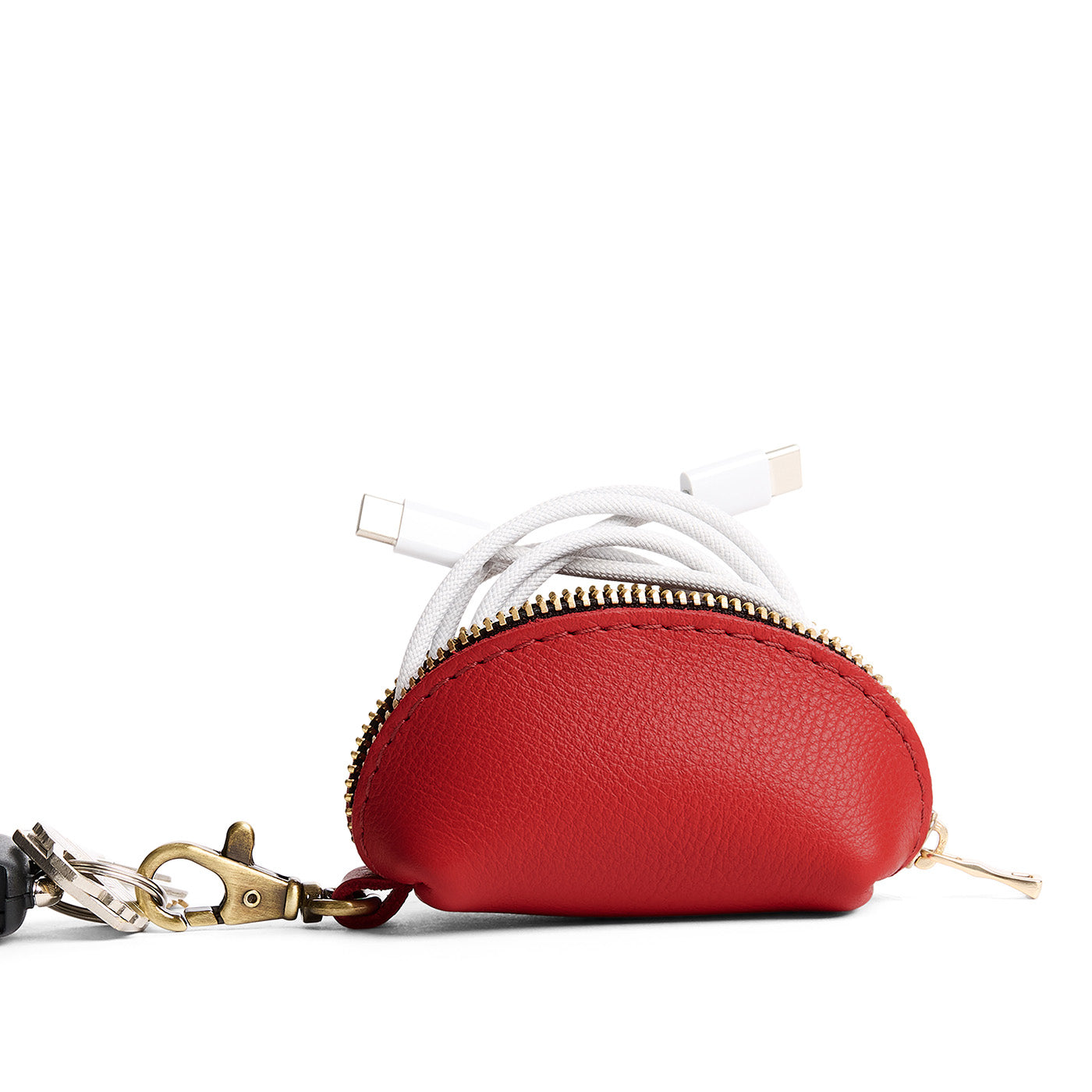 Portland Leather Goods Taco Keychain