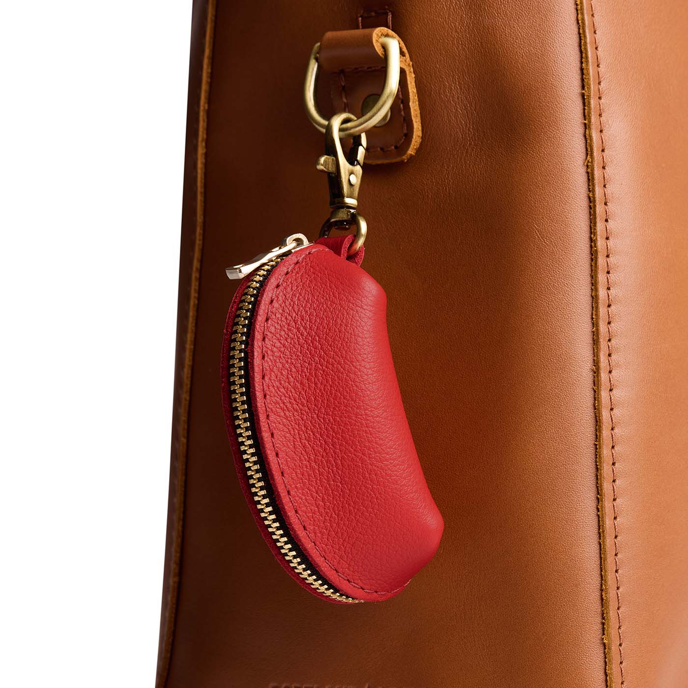 Portland Leather Goods Taco Keychain