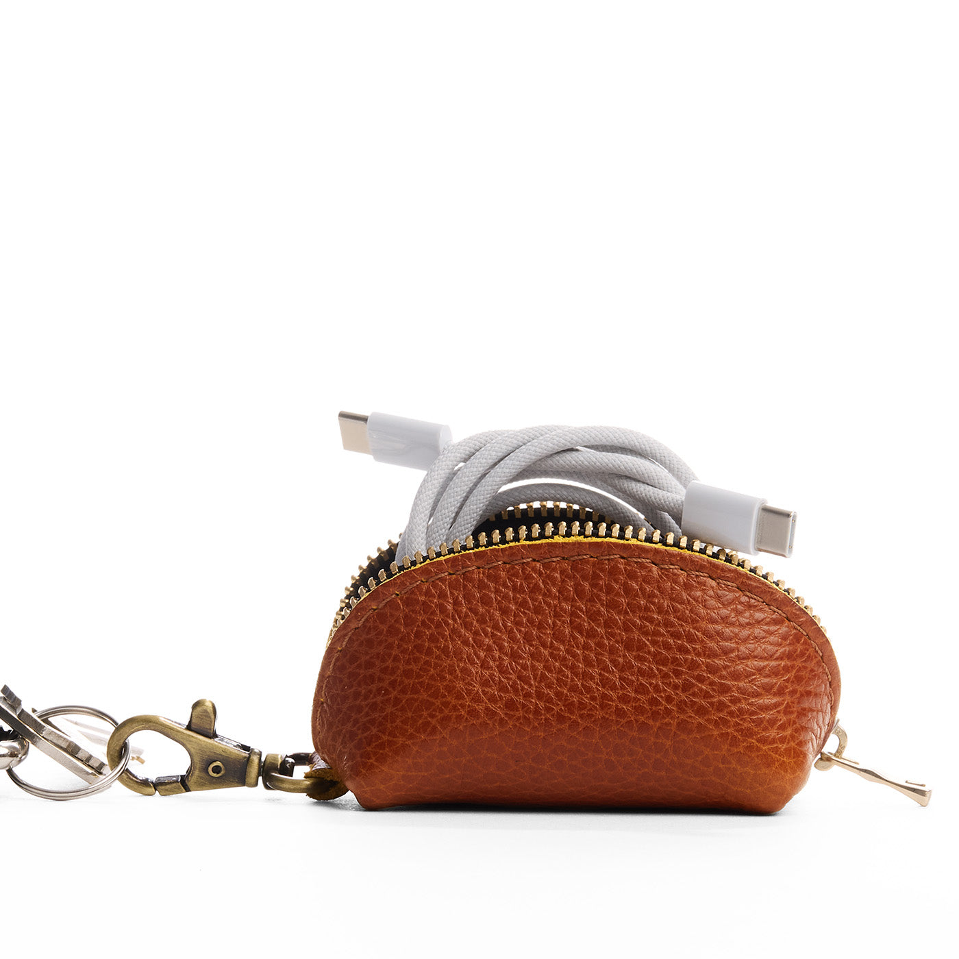 Portland Leather Goods Taco Keychain