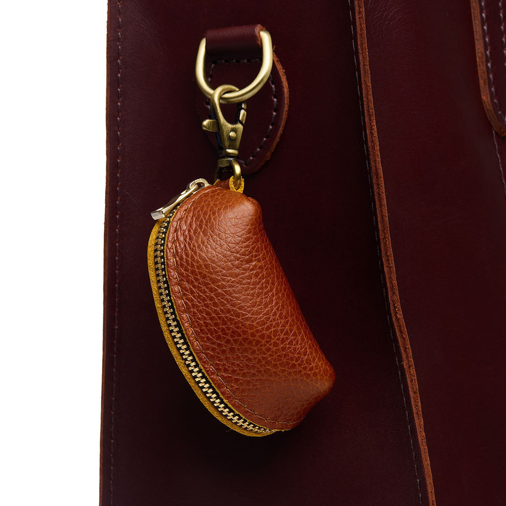 Portland Leather Goods Taco Keychain