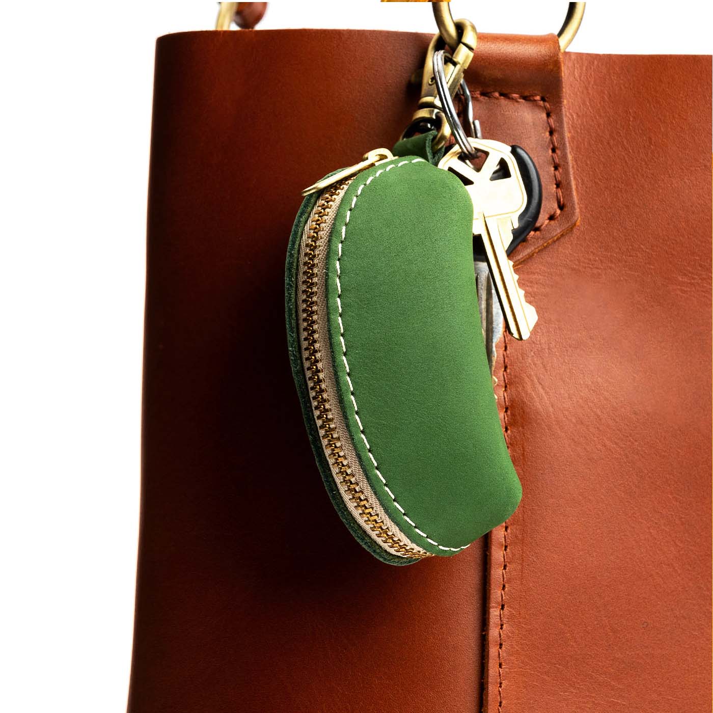 Portland Leather Goods Taco Keychain