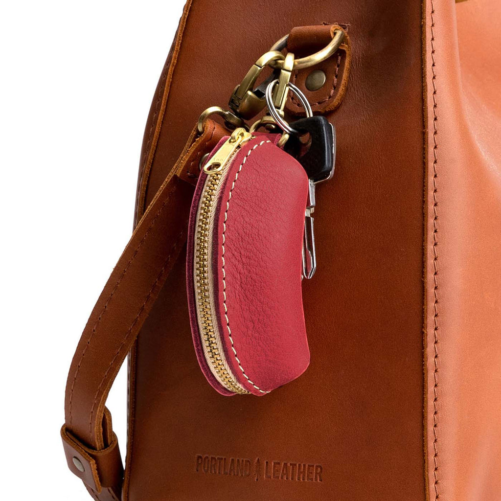 Portland Leather Goods Taco Keychain