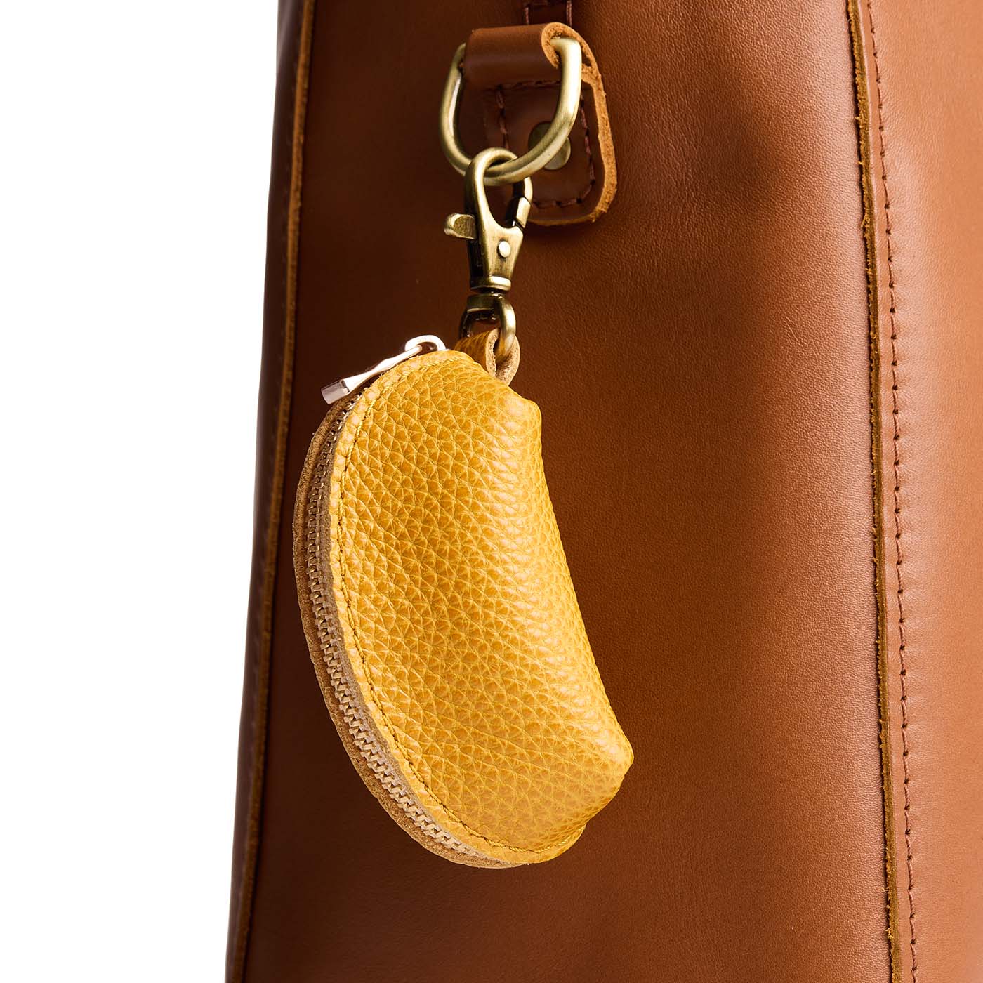 Portland Leather Goods Taco Keychain