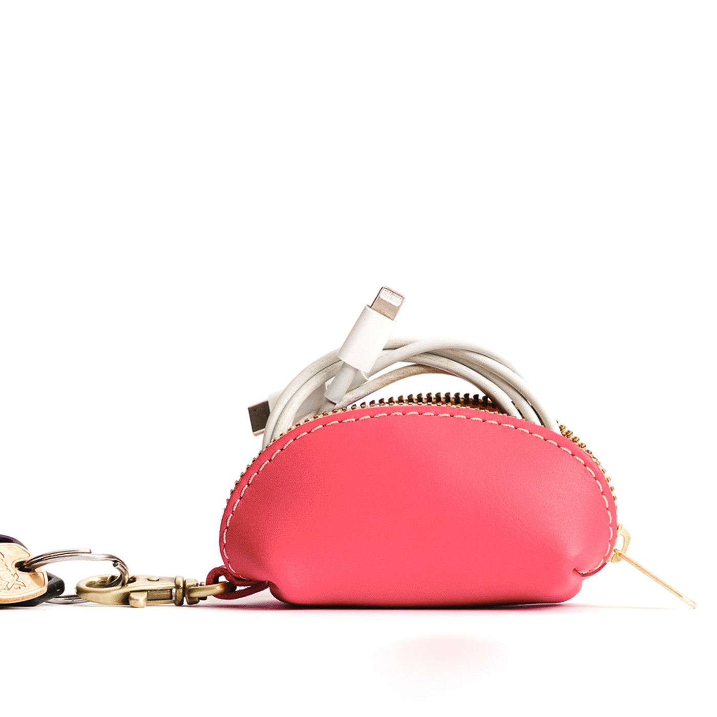 Portland Leather Goods Taco Keychain