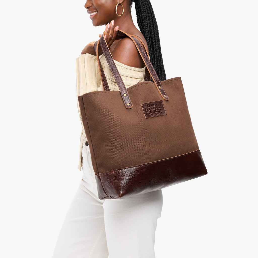 Portland Leather Goods The Big Big Tote