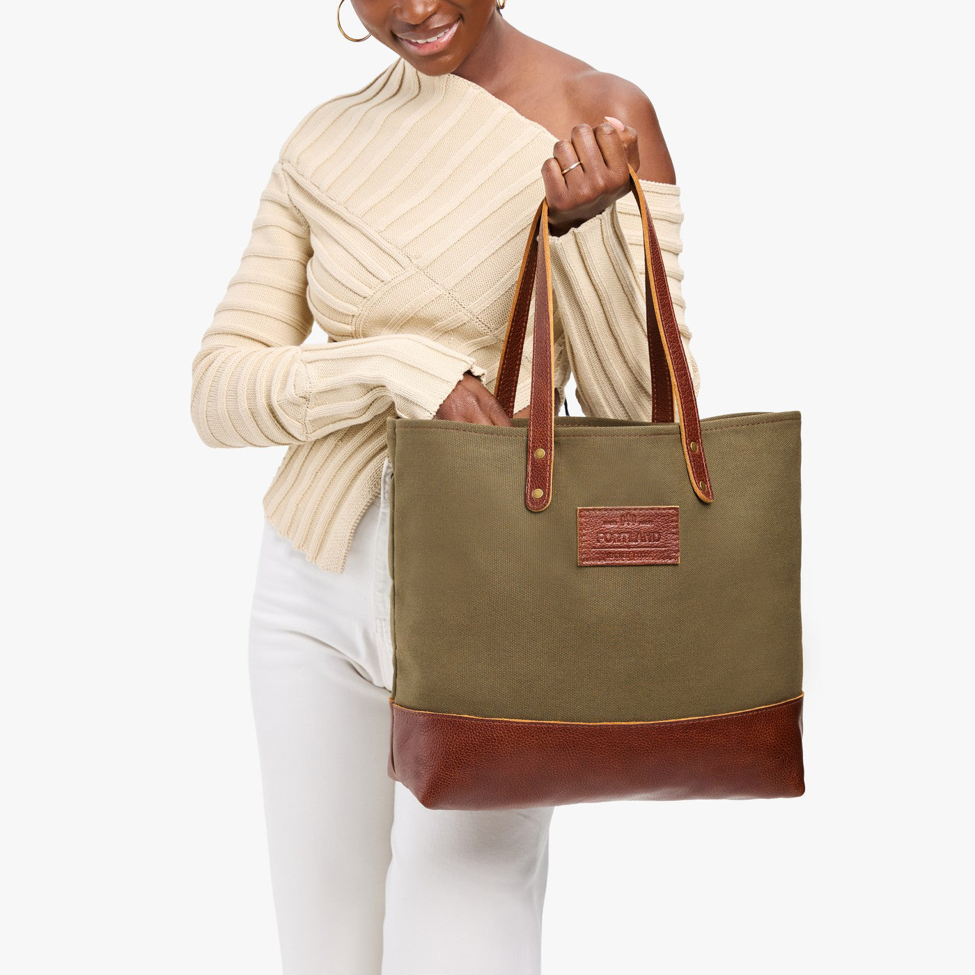 Portland Leather Goods The Big Big Tote