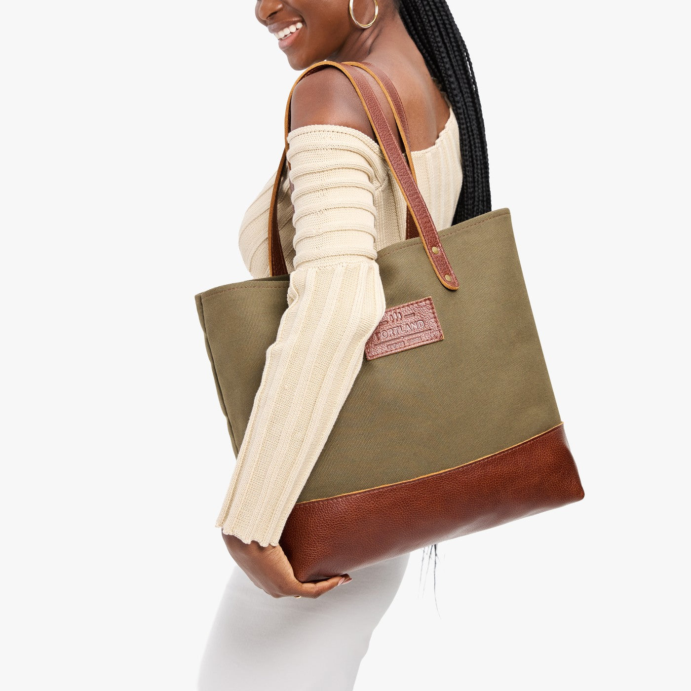 Portland Leather Goods The Big Big Tote