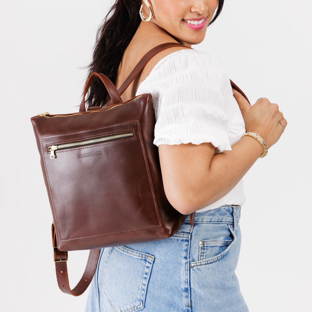 Portland Leather Goods Tote Backpack Mystery Box