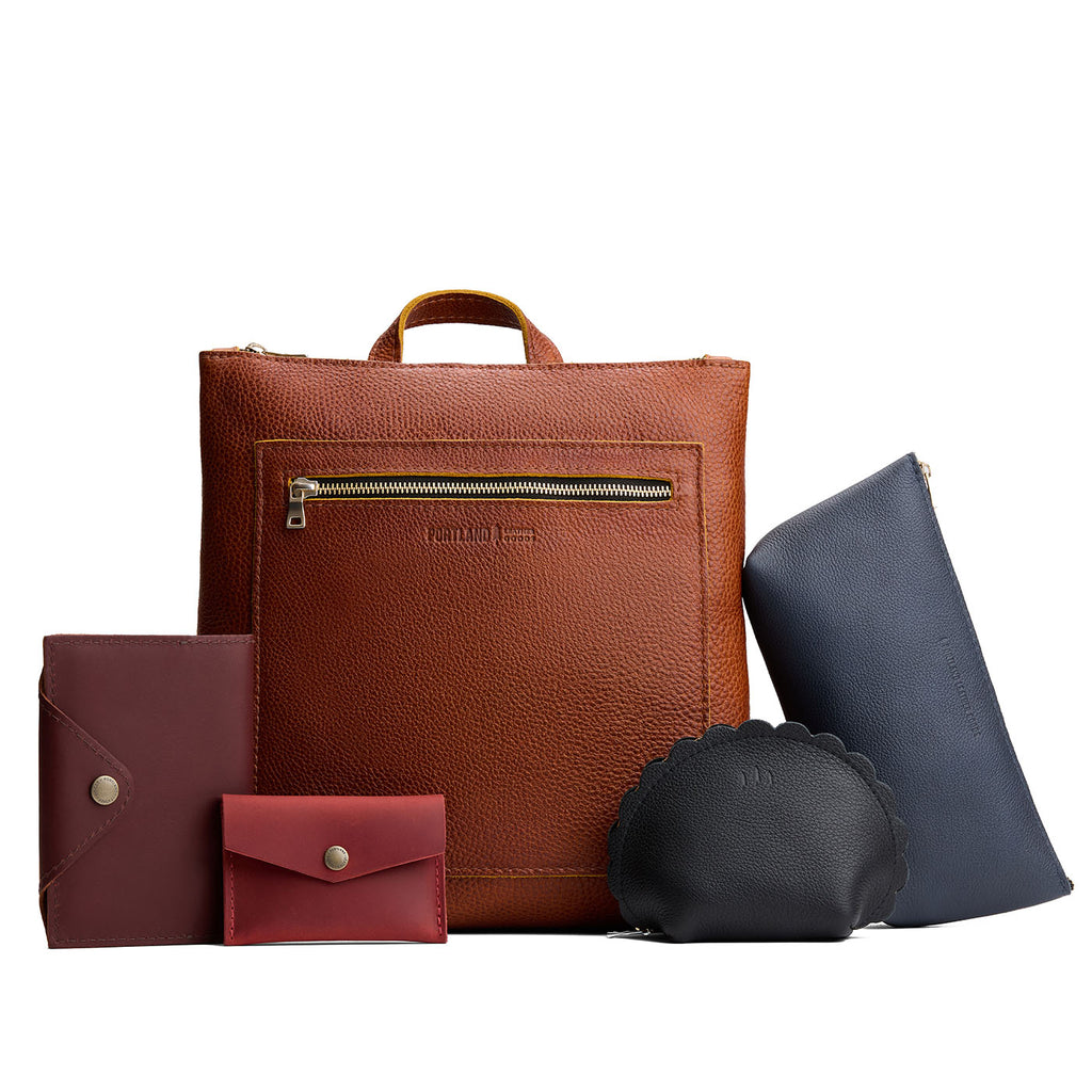 Portland Leather Goods Tote Backpack Mystery Box
