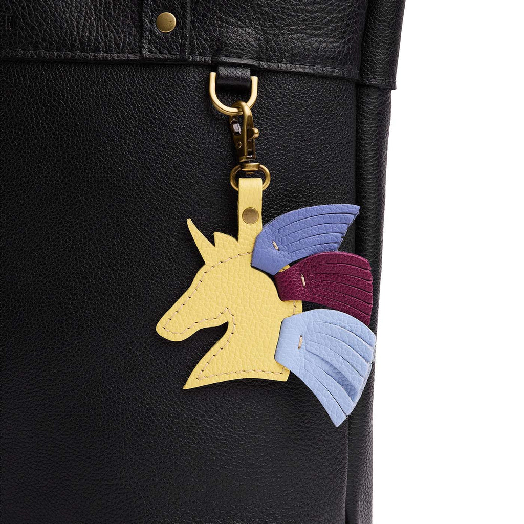 Portland Leather Goods Unicorn Keychain