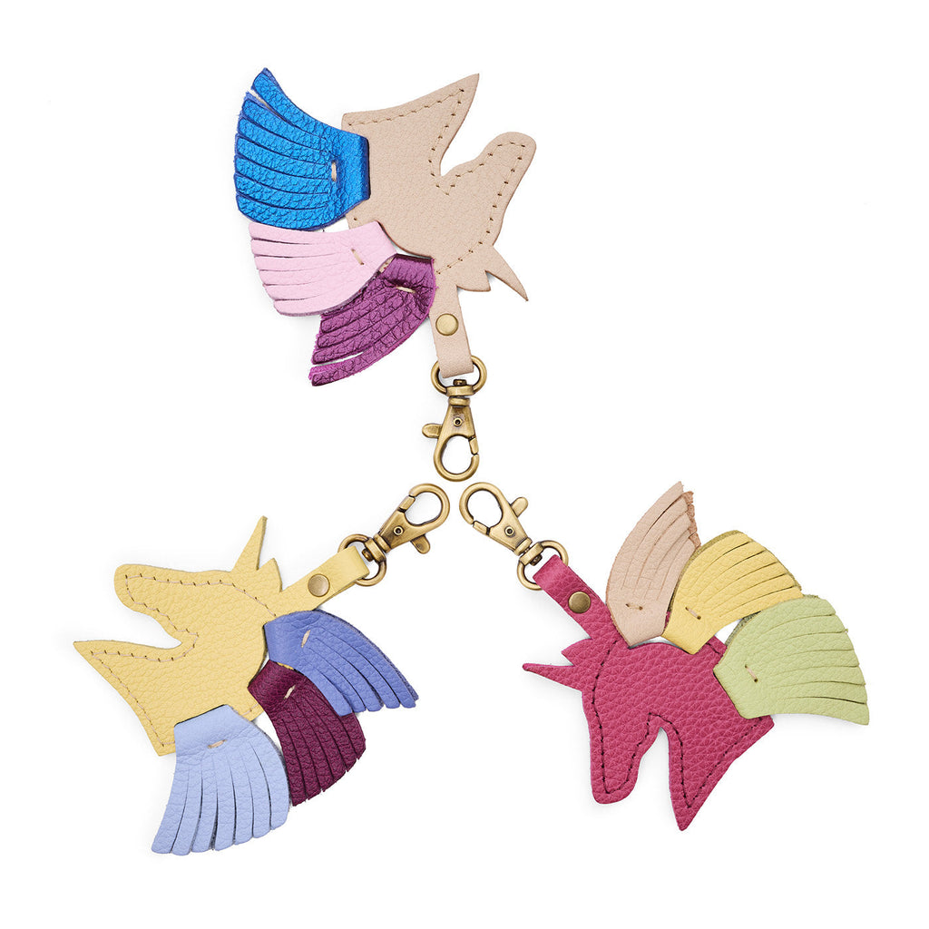 Portland Leather Goods Unicorn Keychain
