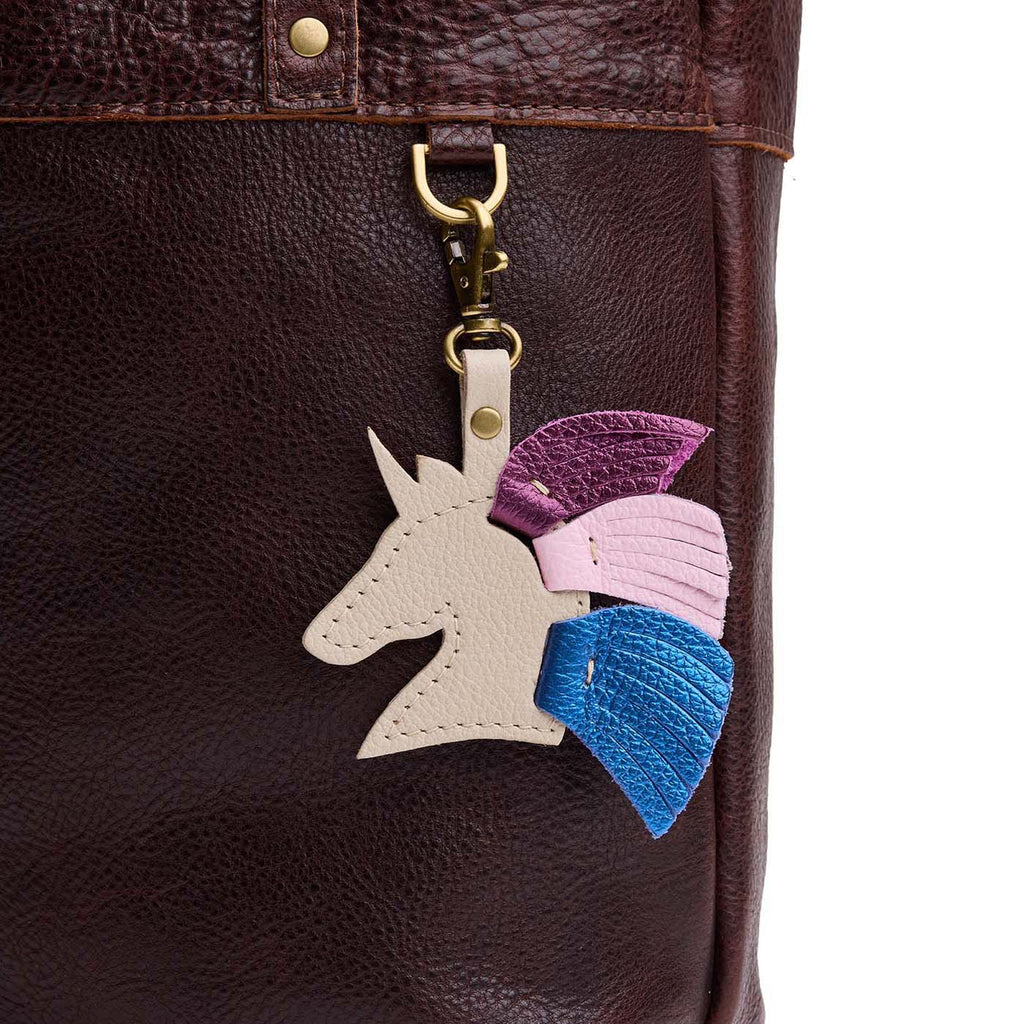 Portland Leather Goods Unicorn Keychain