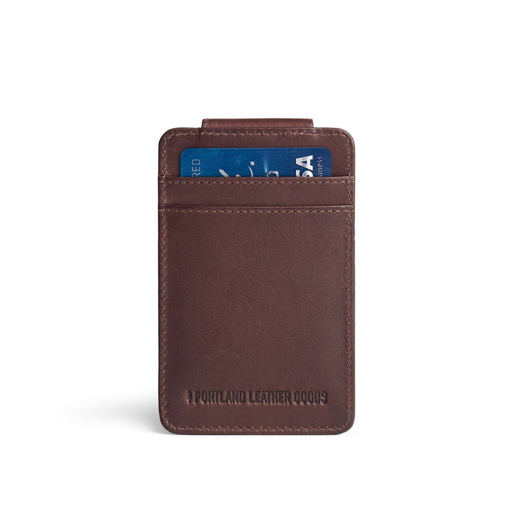 Portland Leather Goods Varsity Card Holder