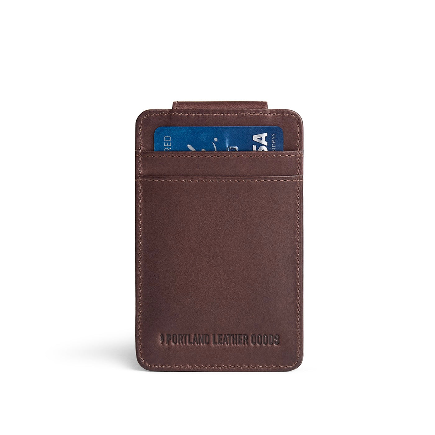 Portland Leather Goods Varsity Card Holder