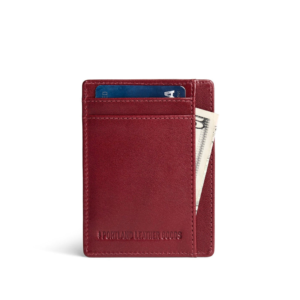 Portland Leather Goods Vertical Card Holder