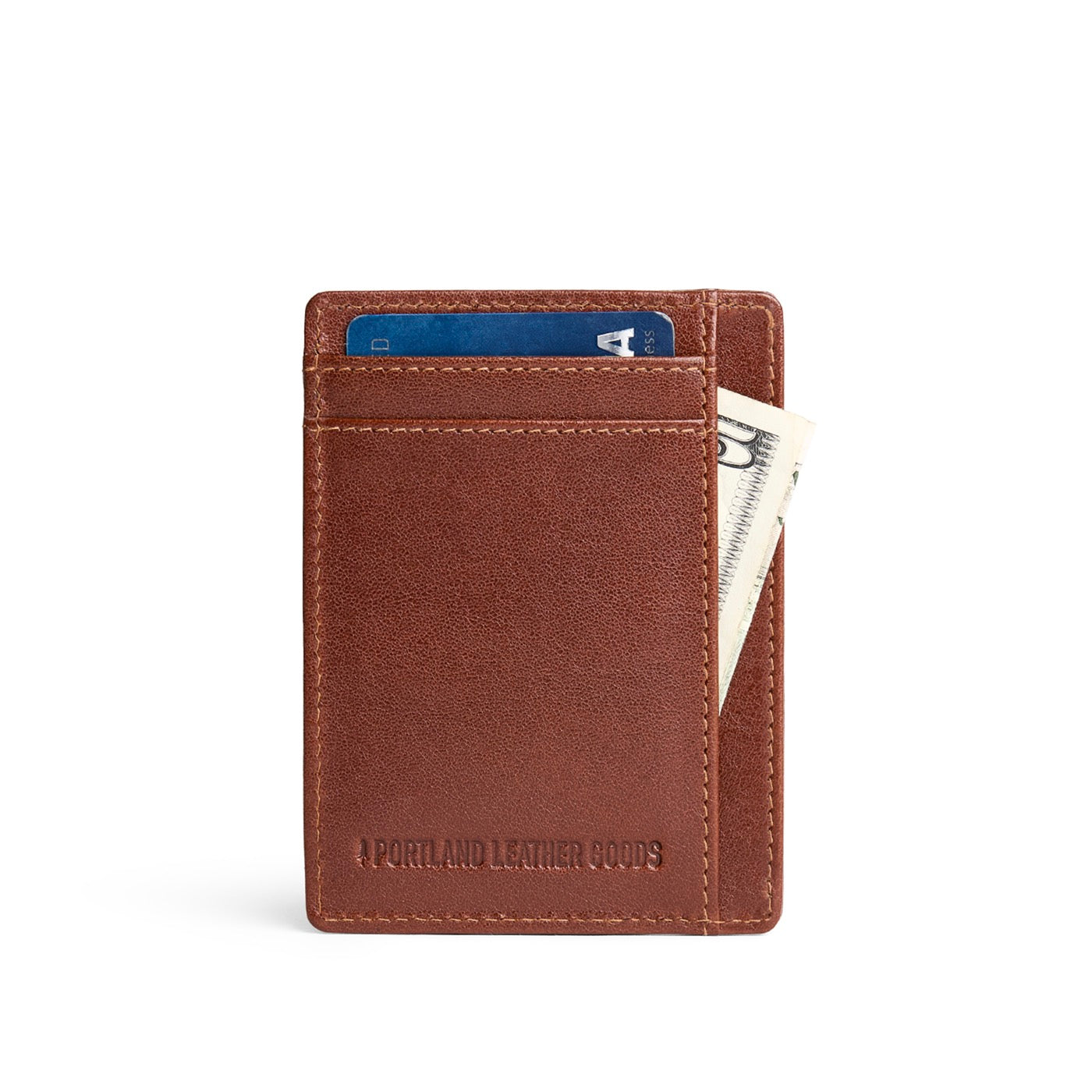 Portland Leather Goods Vertical Card Holder