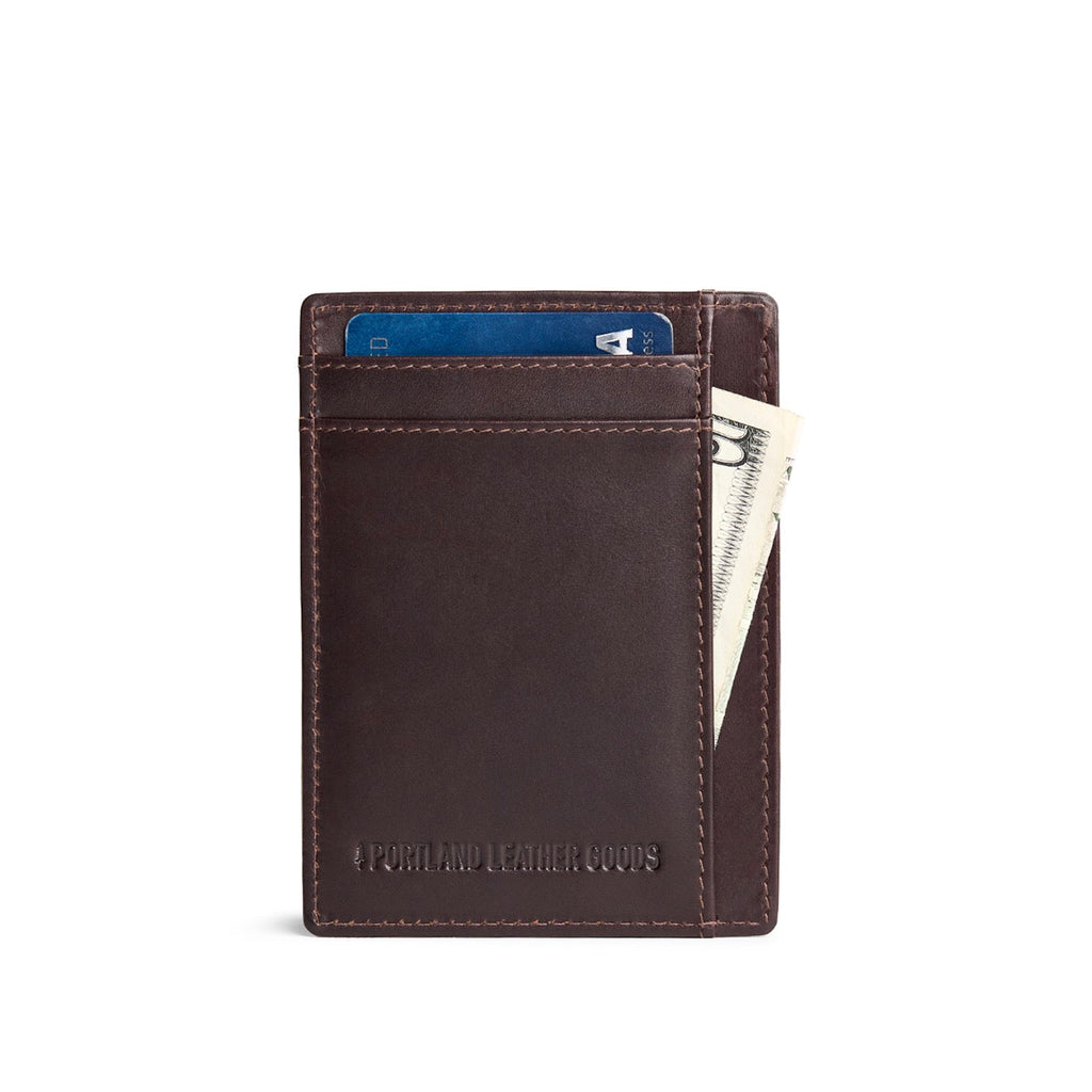 Portland Leather Goods Vertical Card Holder
