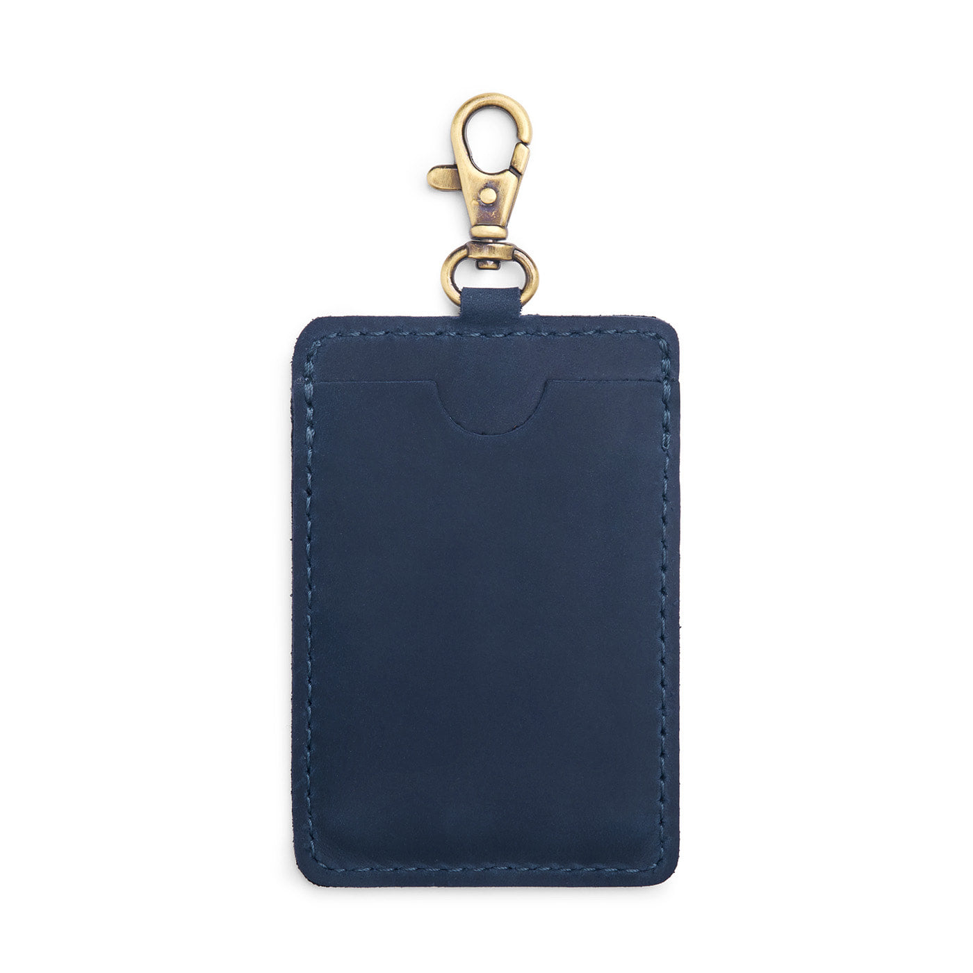 Portland Leather Goods Vertical Lanyard Card Holder