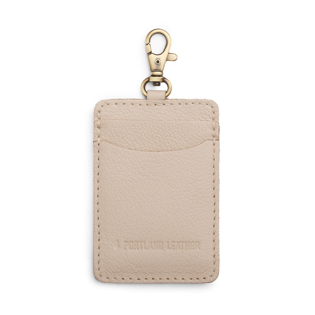 Portland Leather Goods Vertical Lanyard Card Holder