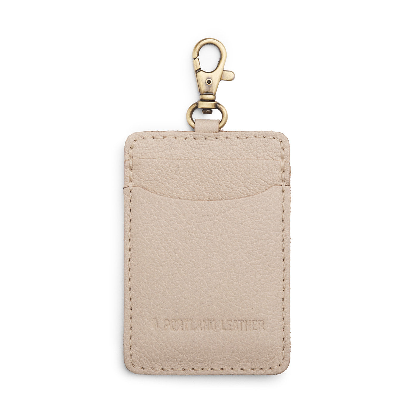 Portland Leather Goods Vertical Lanyard Card Holder