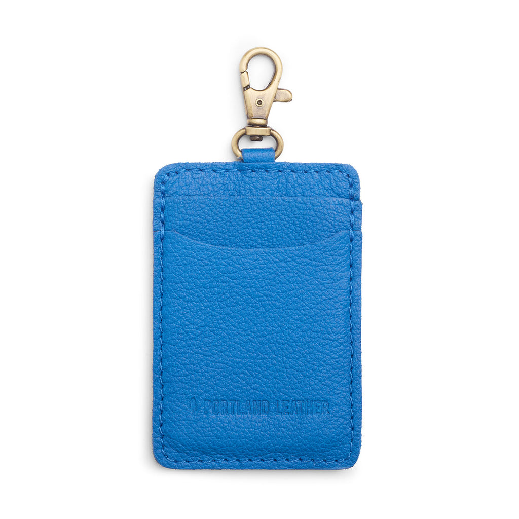 Portland Leather Goods Vertical Lanyard Card Holder
