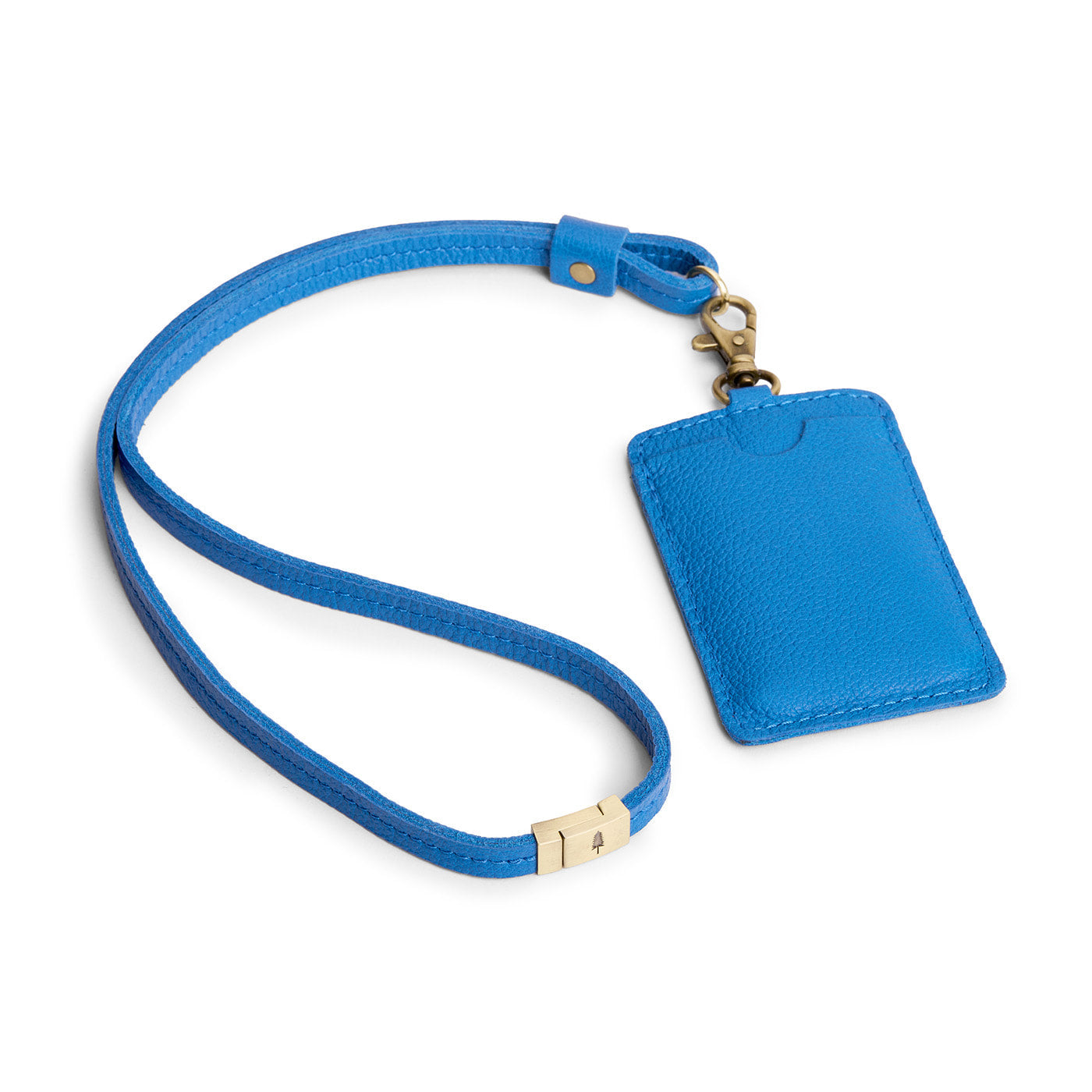 Portland Leather Goods Vertical Lanyard Card Holder
