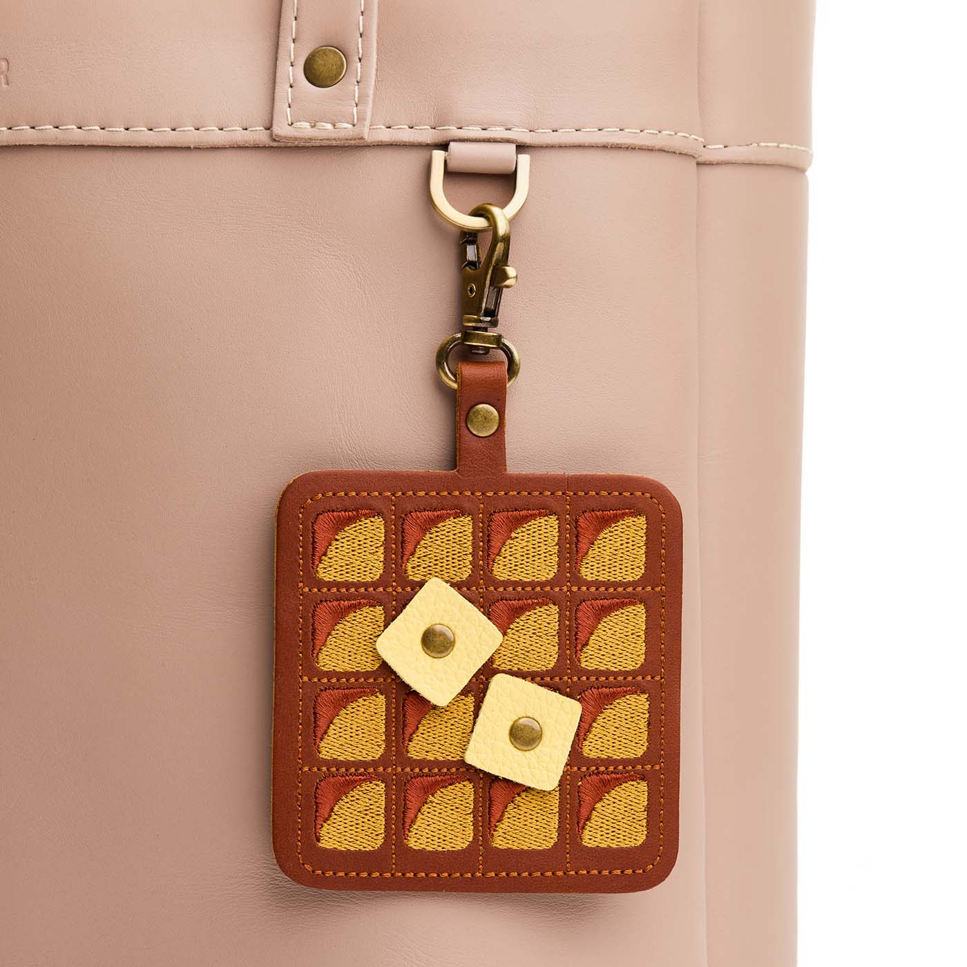 Portland Leather Goods Breakfast Keychain