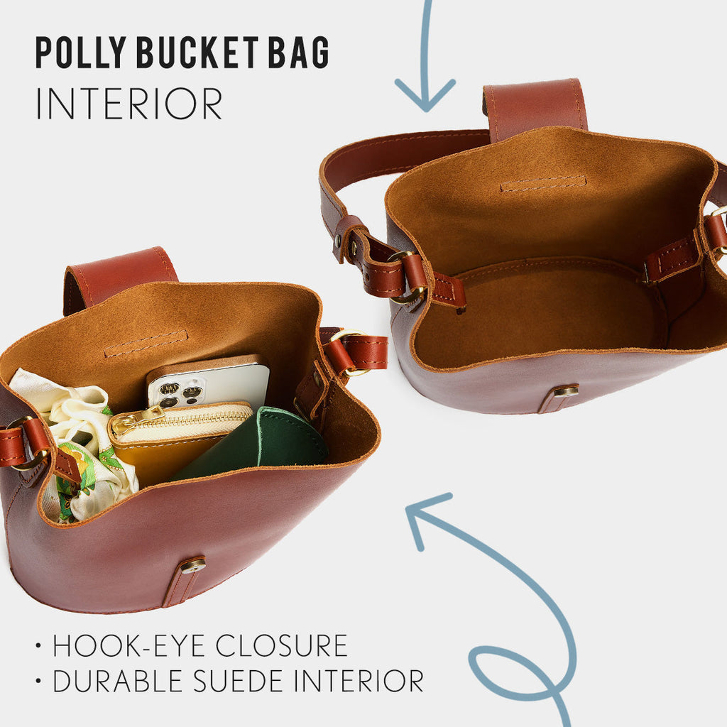 Portland Leather Goods Polly Bucket Bag
