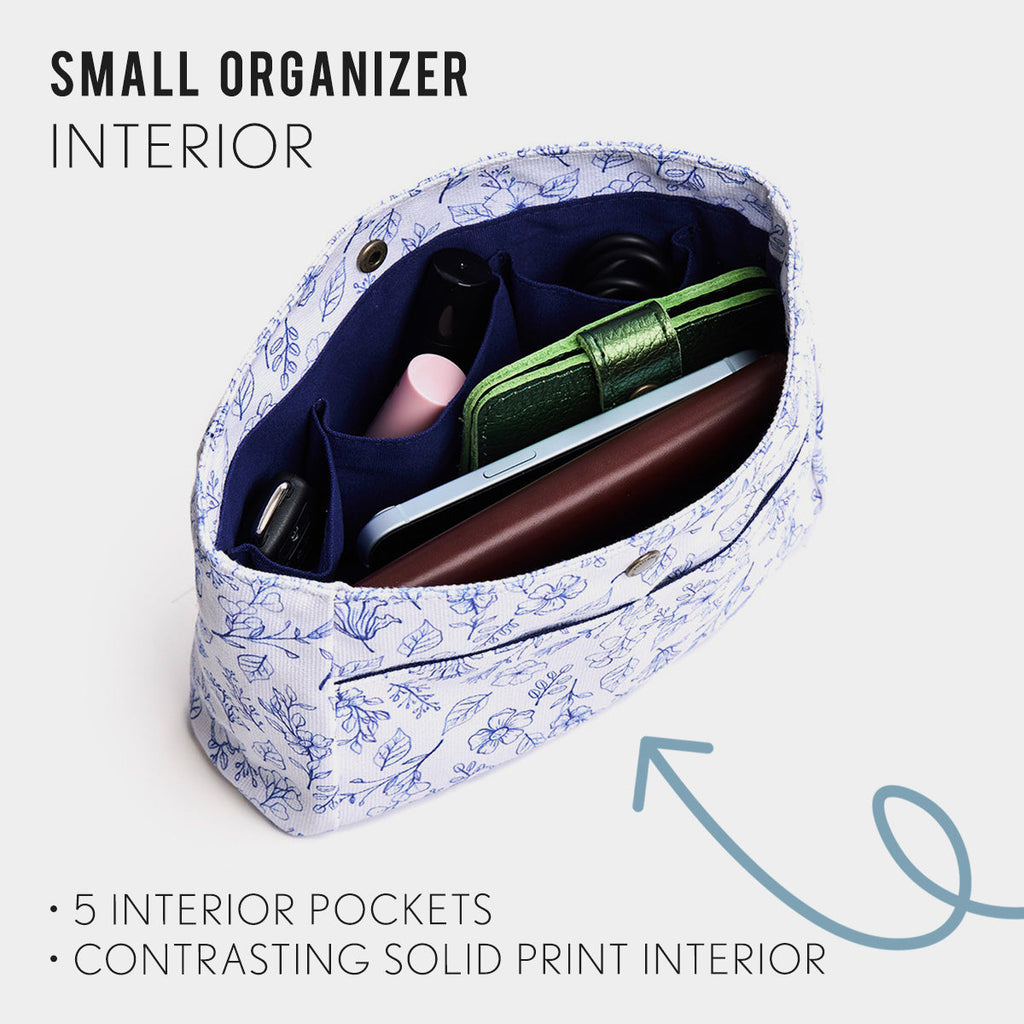 Portland Leather Goods Printed Canvas Purse Organizer