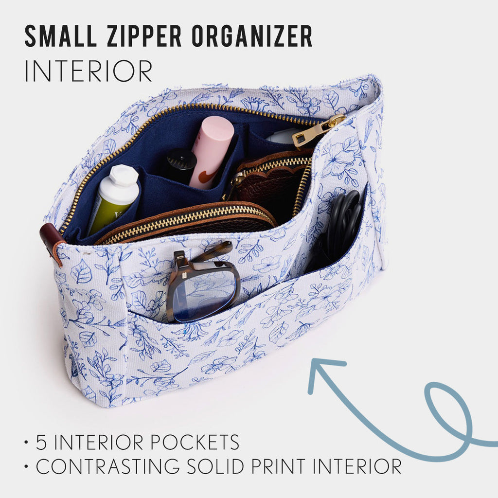 Portland Leather Goods Printed Canvas Purse Organizer