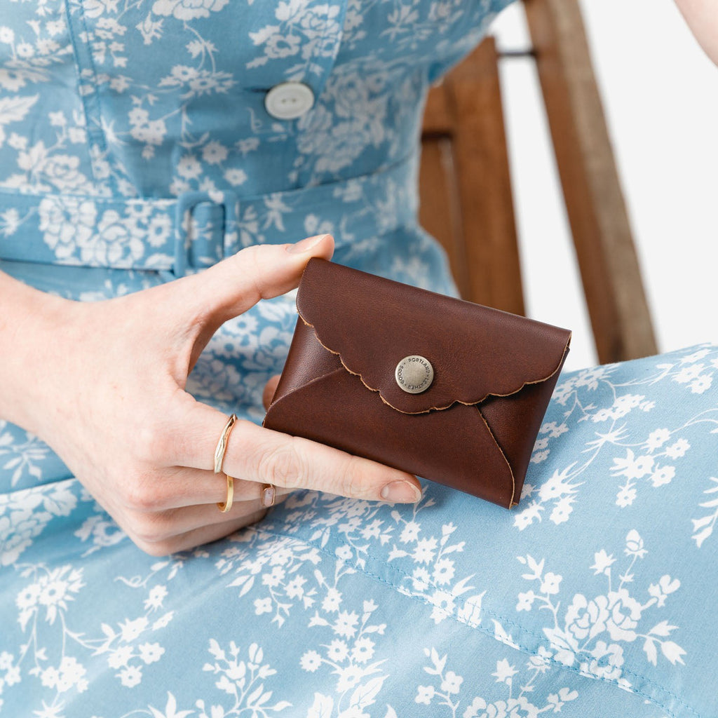 Portland Leather Goods Mini Daisy Wallet