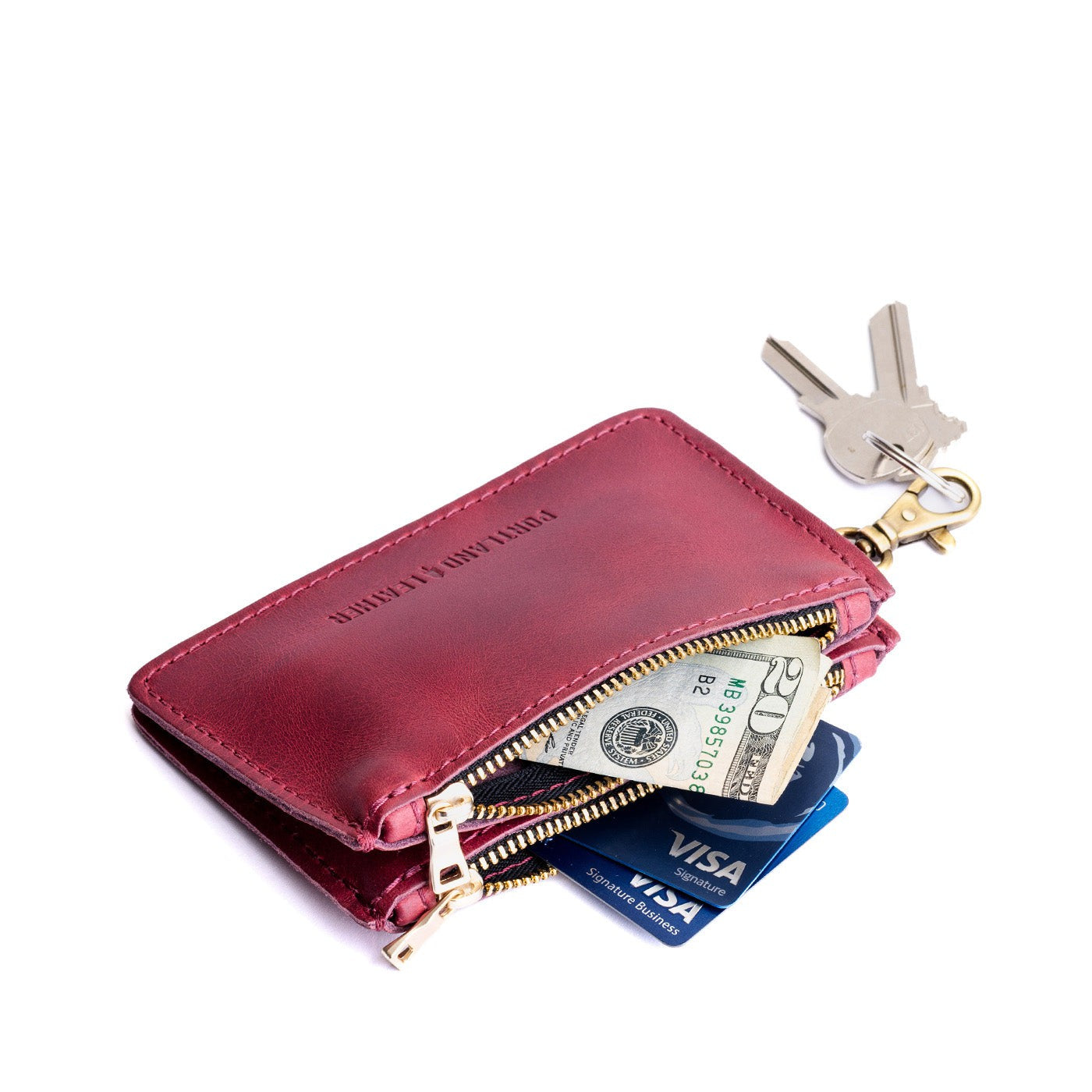Portland Leather Goods Zip-Zap Duo Wallet