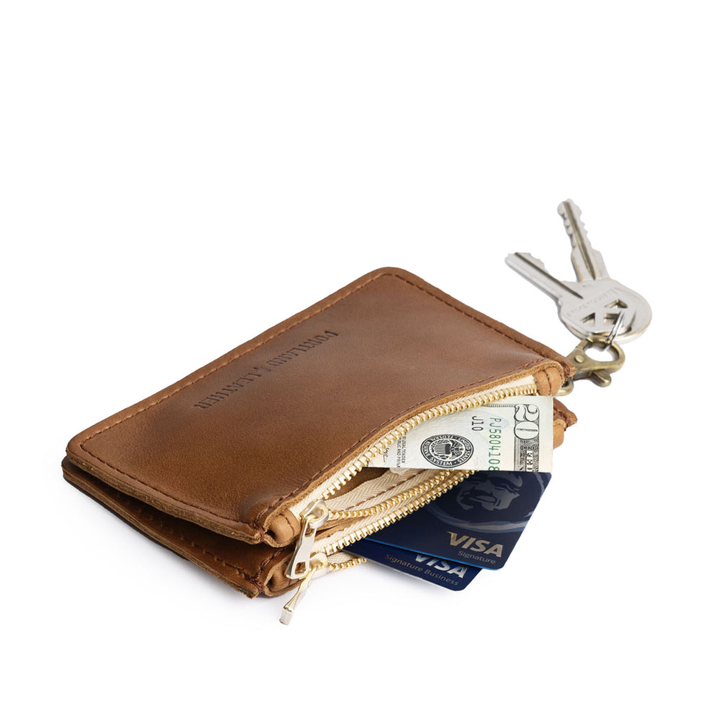 Portland Leather Goods Zip-Zap Duo Wallet