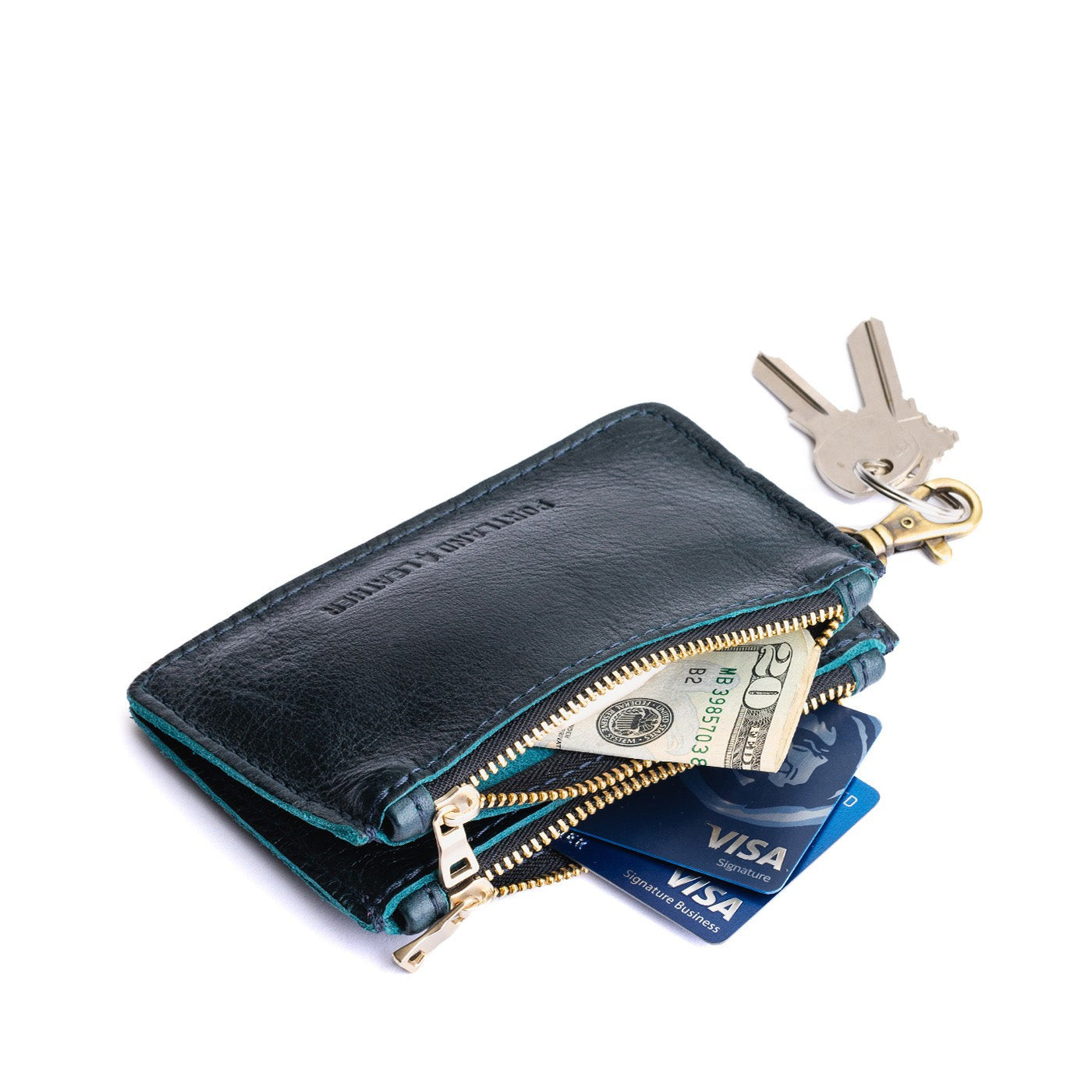 Portland Leather Goods Zip-Zap Duo Wallet