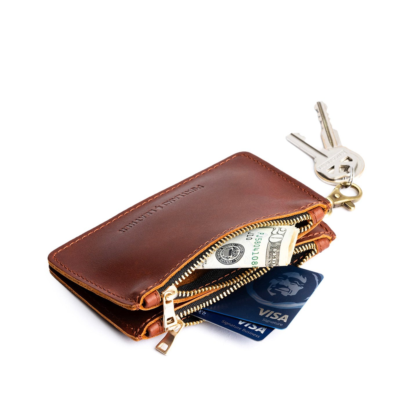 Portland Leather Goods Zip-Zap Duo Wallet