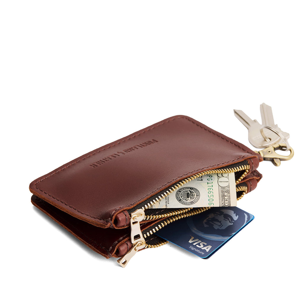 Portland Leather Goods Zip-Zap Duo Wallet
