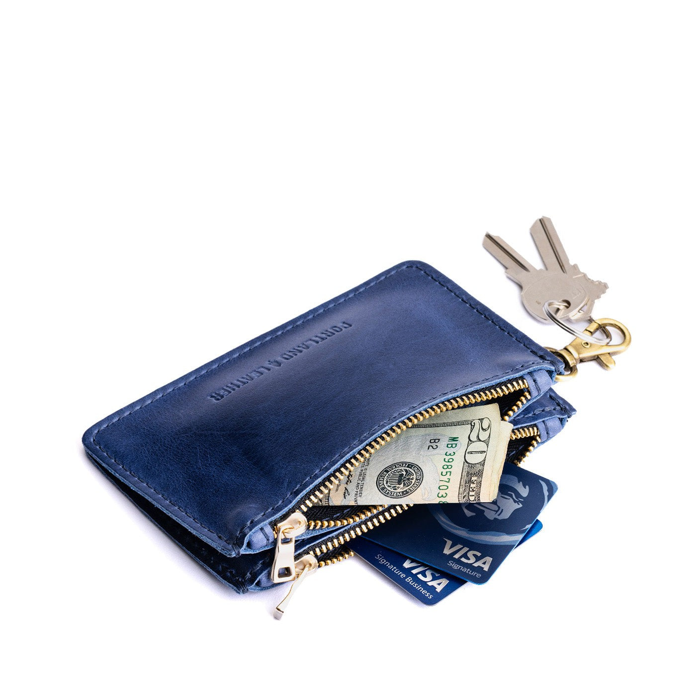 Portland Leather Goods Zip-Zap Duo Wallet