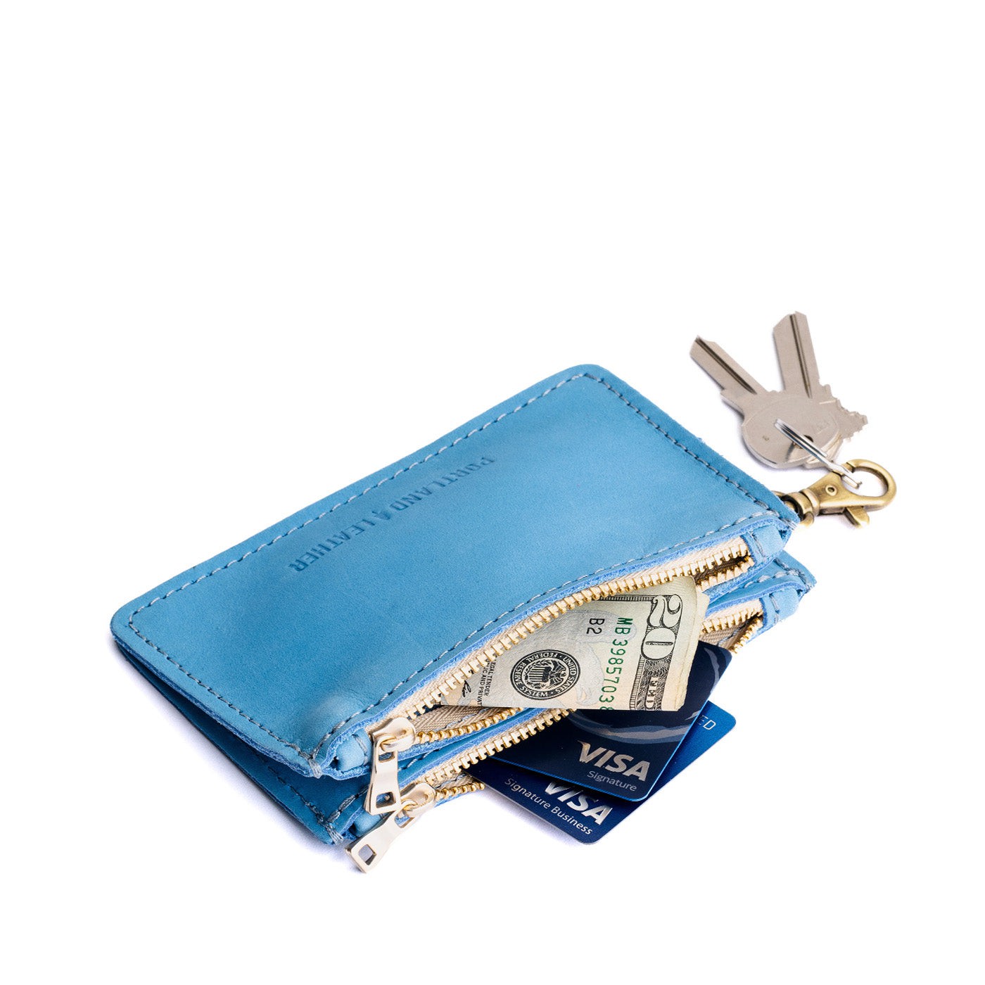 Portland Leather Goods Zip-Zap Duo Wallet